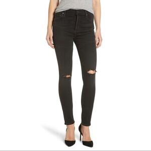 Citizens of Humanity NWT Rocket High Rise Skinny Jeans Black